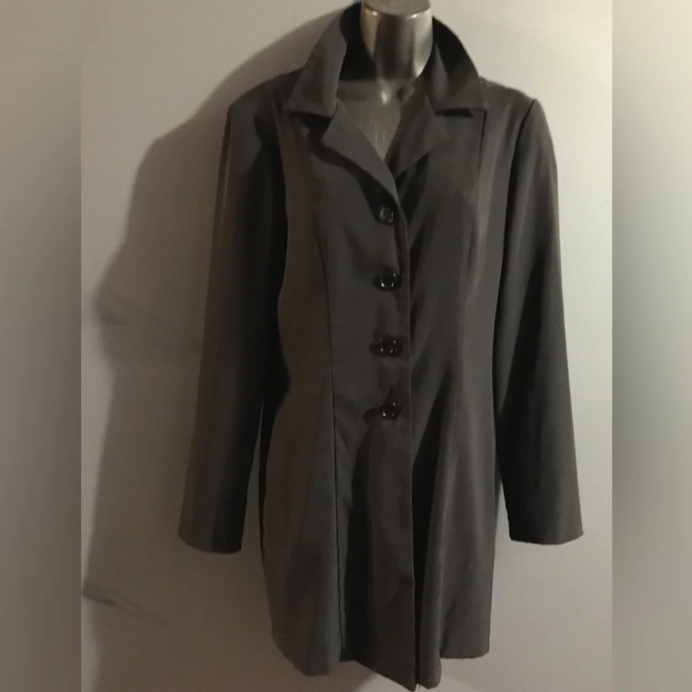 Ladies black dress jacket - Picture 4 of 10